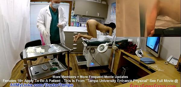  Maya Farrell&039;s Freshman Gyno Exam By Doctor Tampa & Nurse Lilly Lyle Caught On Hidden Camers Only @ GirlsGoneGynoCom